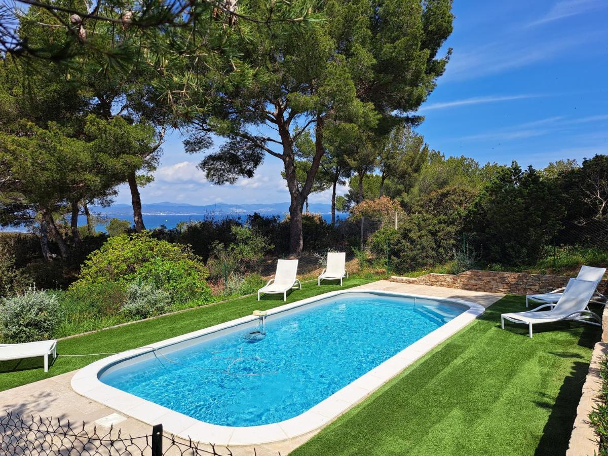 Bastide Presqu Ile De Giens Superbe Vue Piscine Hyères